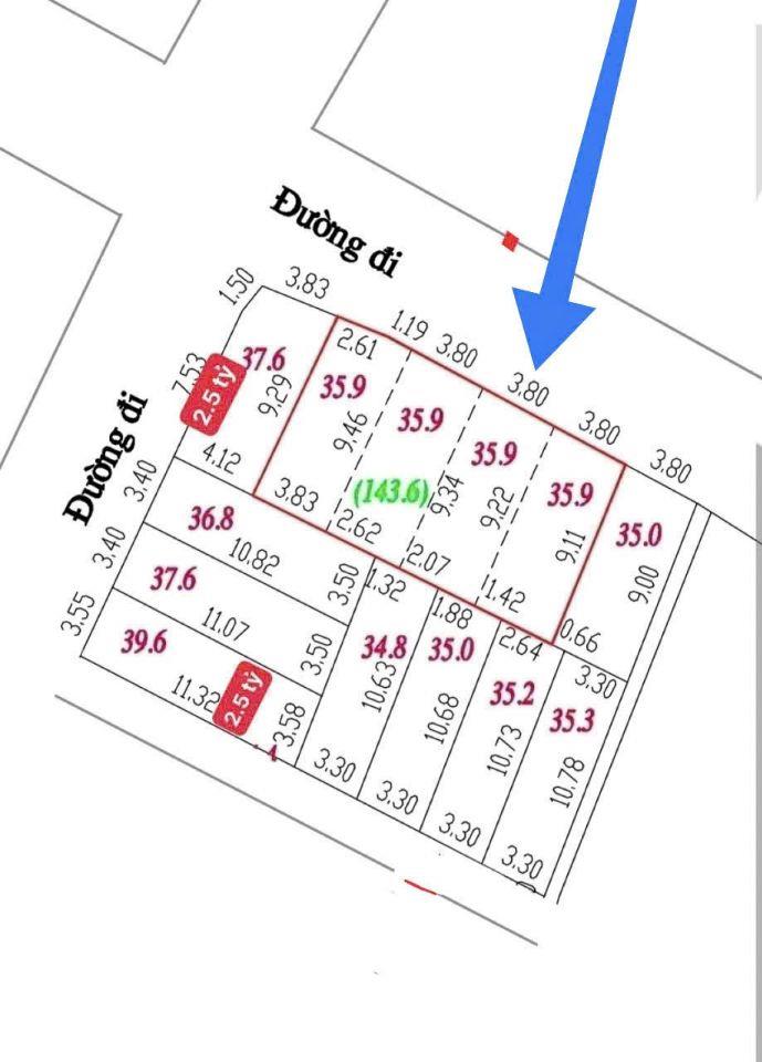 Bán đất Cao Viên Thanh Oai, trục chính ô tô tránh, Kinh doanh, Giá 3,x tỷ