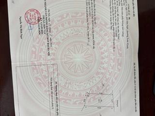  chính chủ gửi bán lô đất ở tùng thiện xuân khanh dt 100mxmt6,7m. ô tô tránh nhau.