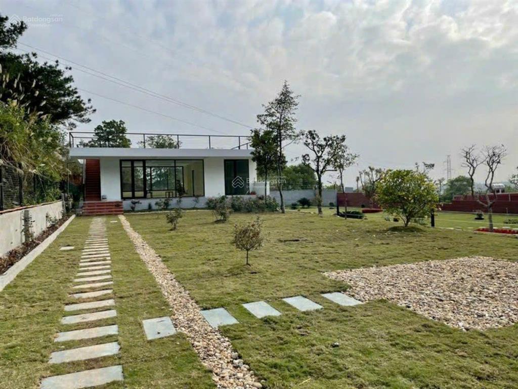 Chính chủ cần bán khu nghỉ dưỡng mặt hồ đồng đò xã minh trí sóc sơn hà nội 1001m2, mt14.7m