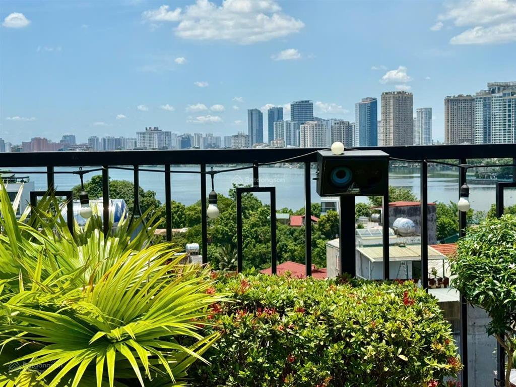 Chính chủ bán tòa căn hộ ngõ 337 âu cơphường nhật tântây hồhà nội 129m2x9t, doanh thu 140tr/th