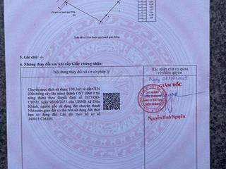 Bán lô đất vuông vức view trực diện sông cái tt tt diên khánh 144m2 [ giá 2,1 tỷ ]