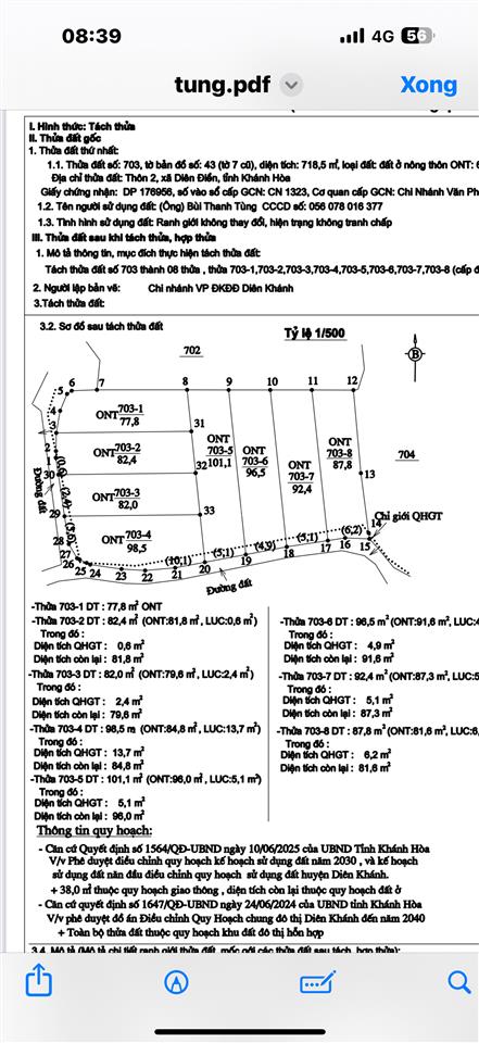 Đất thổ cư diên khánh 700 triệu sở hữu ngay sổ hồng / pháp lý chuẩn 100% đầu tư xây ở