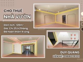 Chính chủ cho thuê nhà hoàn thiện tại khu a.geleximco, gía tốt.0988 039 ***