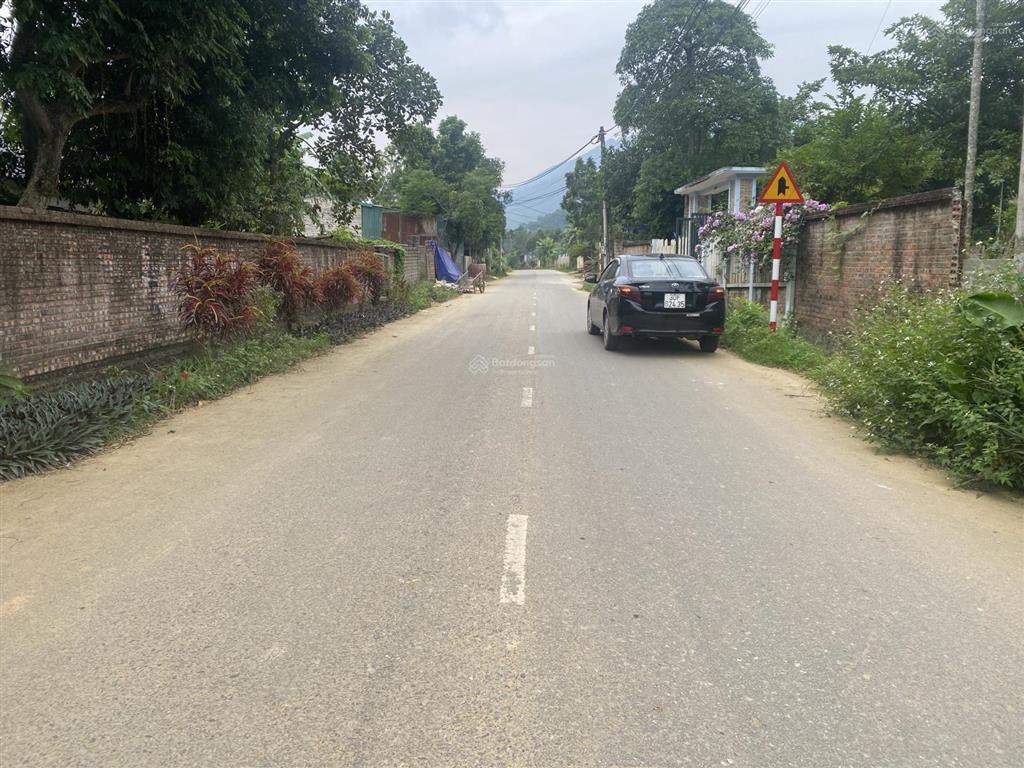 Bán đất 2 mặt đường trục chính suối mơ  yên bài, ba vì, giá siêu hời 6,15 tỷ, diện tích 448m2