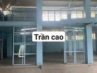 Cho thuê kho xưởng 25x34m trệt + lửng nguyễn văn linh, p. tân phú q7
