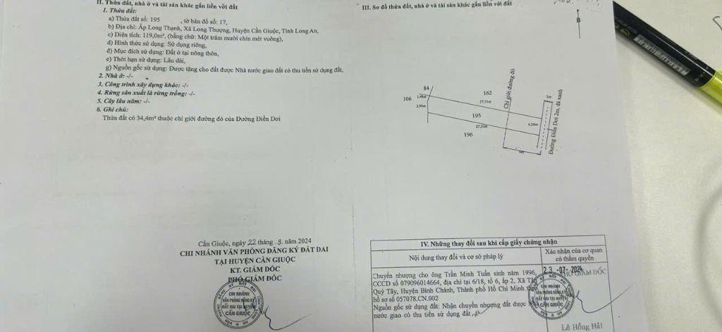 CHÍNH CHỦ CẦN BÁN NHÀ ĐẸP 1 TRỆT-1 LẦU-SỔ HỒNG-DỌN ĐẾN Ở NGAY