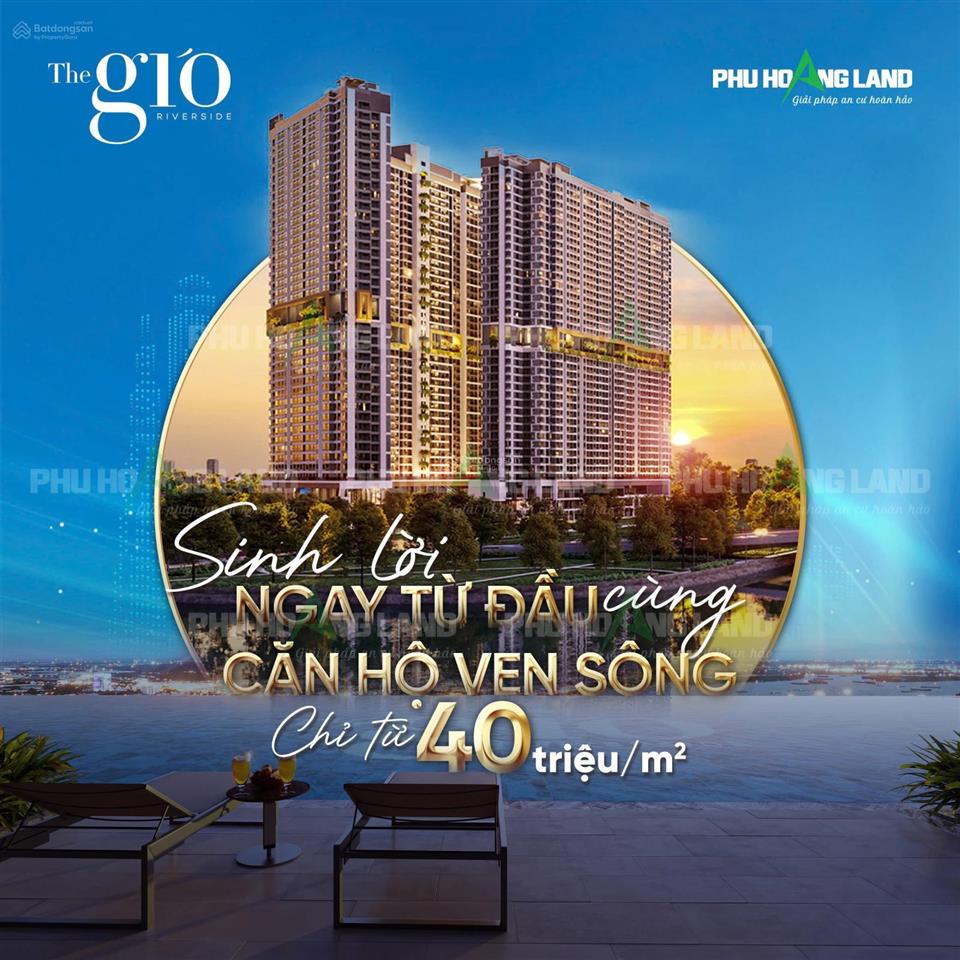 Giỏ hàng độc quyền căn hộ view trực diện sông the gió riverside. tổng chiết khấu đến 25.5%.