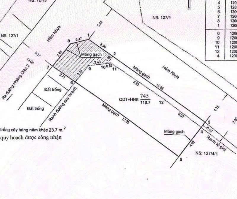 Ccg cần bán trước tết, lô góc hoàng diệu 2
