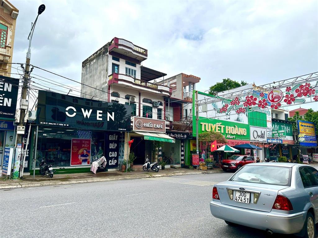 Đầu tư nhà phố 3 tầng vừa ở vừa kinh doanh đường 19/5 trung tâm phố thắng, hiệp hòa 8 tỷ tl