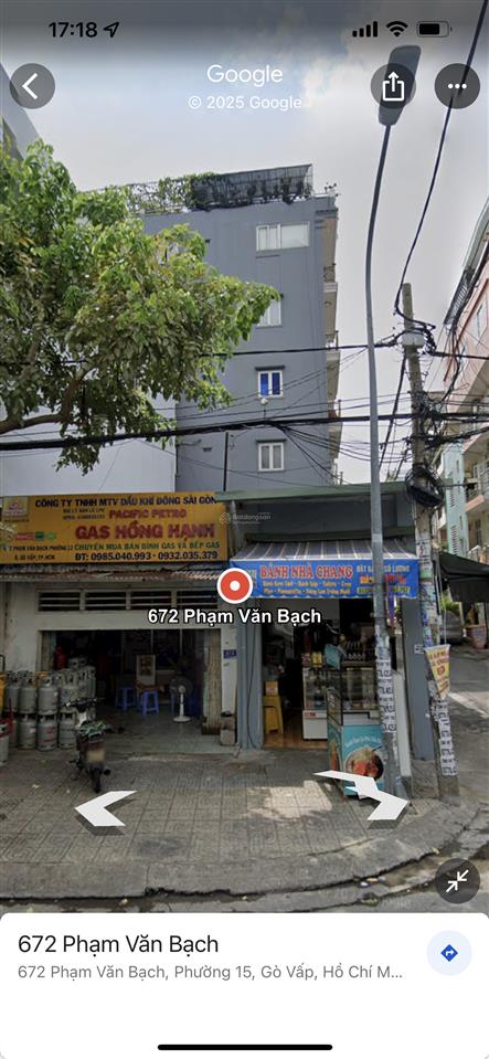 Chính chủ bán lô góc 2 mặt tiền 672 phạm văn bạch, p 12, gò vấp, giá 20,5 tỷ