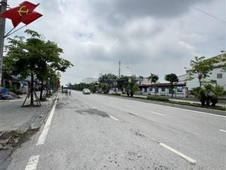 Lô góc kinh doanh vỉa hè  đối diện là trường học khu đấu giá  đường 3 xe container tránh nhau