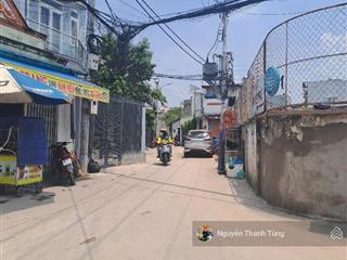 Nhà 2 tầng 1/ hẻm 5m thông đường tân thới hiệp 29 q12  hơn 91m2, ngang 5.1m, gần ngã tư chợ cầu.