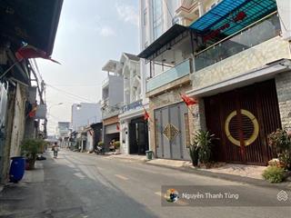 Nhà 4 tầng mặt tiền đường tân thới hiệp 13, quận 12  diện tích 60m2 (4x15), kinh doanh đa ngành.