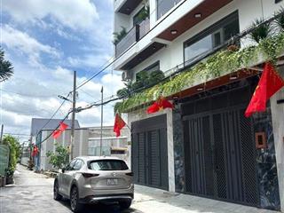 Siêu phẩm 5 tầng khu vip phân lô thạnh xuân 25, thới an, dt 85m2 (4.5 x 19), hẻm xe hơi 6m thông.