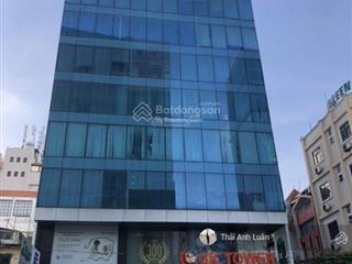 Bán building mặt tiền đường võ văn tần. dt 176m2 (8x22m), 8 tầng tn 150tr/th. giá 53 tỷ  tin thật