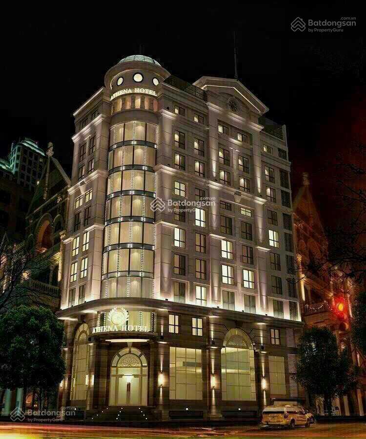 Bán tòa nhà góc 2 mặt tiền lê thánh tôn. dt 380m2 (19x20m), 8 tầng, tn 600tr. giá 195 tỷ tin thật