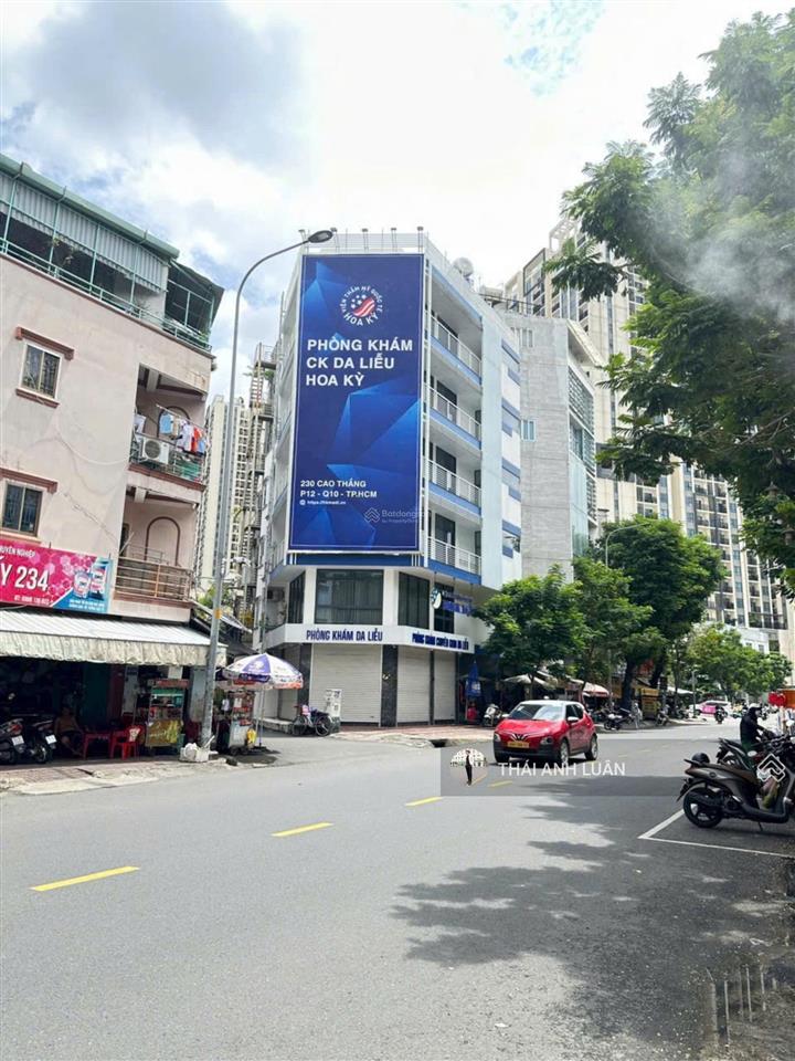 Bán building góc 2 mặt tiền hòa hưng. dt 360m2 (15x24m), 8 tầng tn 240tr/th. giá 85 tỷ tin thật