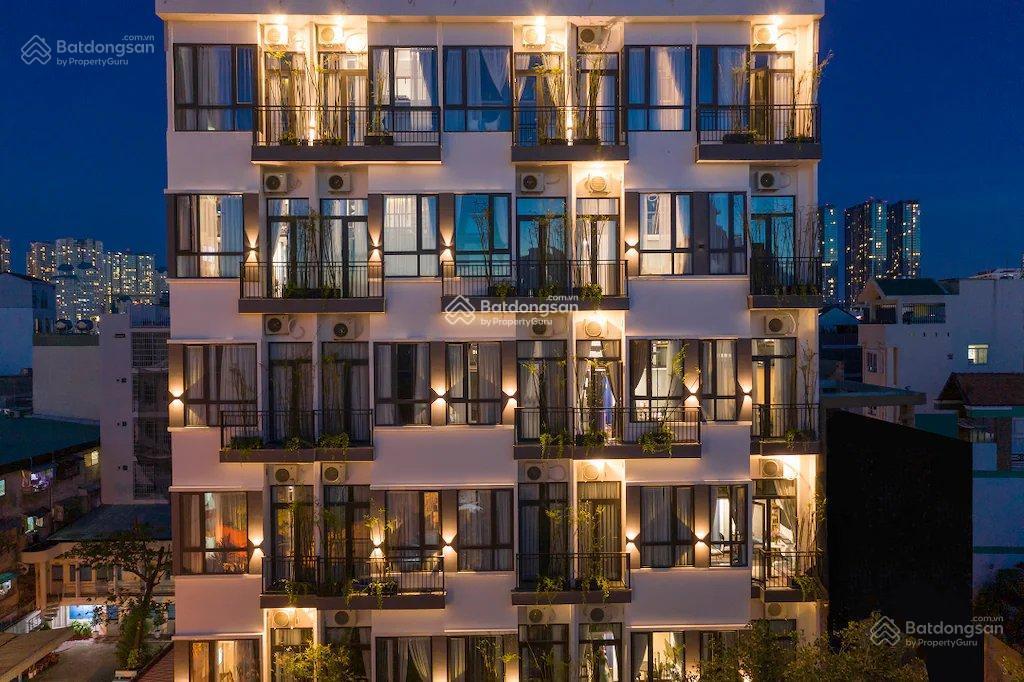 Bán tòa nhà góc 2 mặt tiền nơ trang long. dt 1342m2 (22x61m), 6 tầng tn 500tr. giá 175 tỷ tin thật