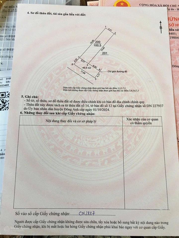 Bán đất hà lâm 2, thư lâm, đông anh, hà nội