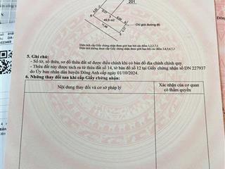 Bán đất hà lâm 2, thư lâm, đông anh, hà nội