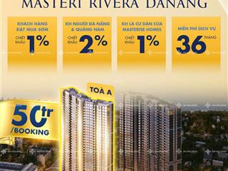 Chính thức mở booking tòa a căn hộ masterise đà nẵng  view sông view pháo hoa asian park trực diện