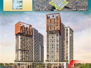 Căn 1pn + rẻ nhất sun cora tower hòa xuân  tầng 4  d.tích 54,4m2 giá gốc cđt không chênh 2,5 tỷ