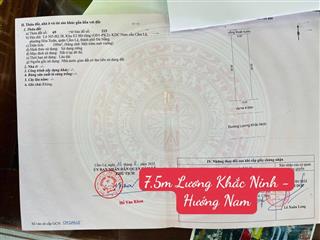 Chủ gởi bán 2 lô đất lẻ đường 7,5m lương khắc ninh  hòa xuân  hướng nam  bắc ,vị trí đẹp .