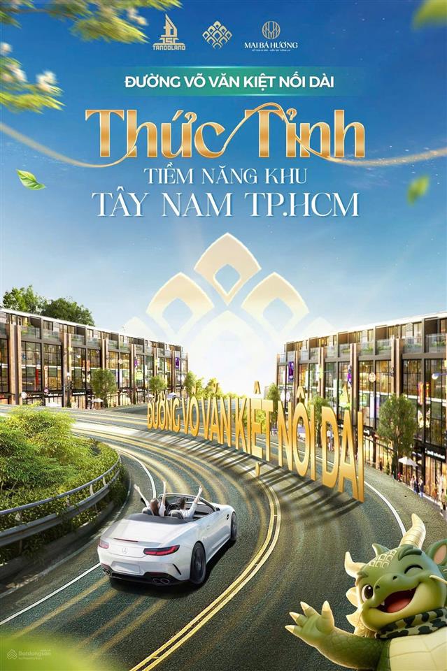 Chính thức nhận booking khu dân cư mai bá hương ( drgon eden) mặt tiền võ văn kiệt nối dài 30tr/n