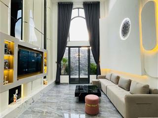 Bán nhà mới xây ở ngay thạnh xuân 25. quận 12 4x14.5m gara ô tô khu dân cư giá 7.1 tỷ