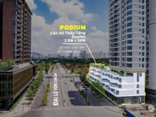 Chính chủ cần cho thuê căn góc podium zeit river thủ thiêm 2pn 107m2 đã hoàn thiện, nhận nhà ở liền