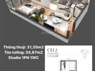Bán căn hộ hiếm tầng đẹp 33m2 thông thủy dự án ninety complex. nhận nhà sớm. hđmb