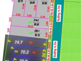 Bán đất 82,8m2 tại xã mão điền, 2,3 tỷ, bắc ninh