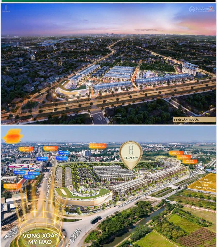 Legacy 89, trung tâm phố nối, mỹ hào hưng yên chính thức chọn căn và vào cọc tất cả các vị trí