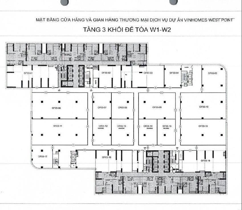 Cần bán sàn văn phòng  office vinhomes west point  phạm hùng diện tích 268m², lô góc full sáng