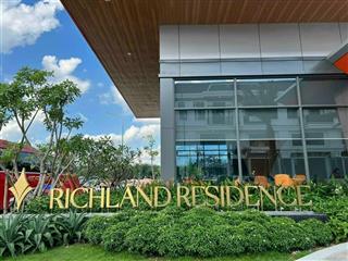 1,3 tỷ có ngay lô đất 70m² tại richland residence  sổ riêng từng nền