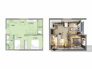 Chính chủ cần bán căn hộ 1 ngủ + tòa g1 solapark vinhome smart city 3 tỷ 030