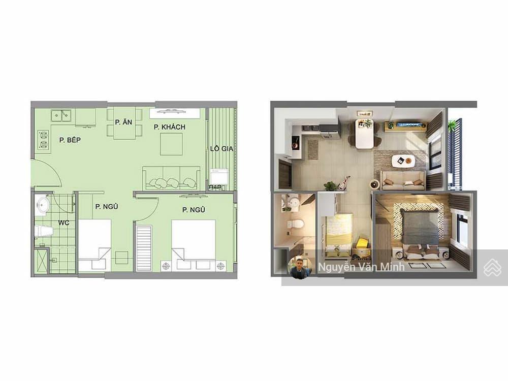 Chính chủ cần tiền bán gấp căn 1 ngủ + 43m2 g1 solapark giá 3 tỷ 250 bao thuế phí