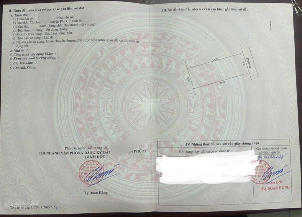 Giãn dân đoàn đào gần khu công nghiệp quán đỏ và đường huyện dh 82, giá nhỉnh tỷ