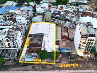 Cực hời bán đất và tài sản gắn liền mặt tiền lê đức thọ 1414m2 full thổ cư chỉ 60tr/m2