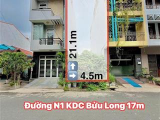 Bán lô đất đường n1 kdc bửu long 1, ngay chợ bửu long, gần cầu hoá an, bến xe biên hoà