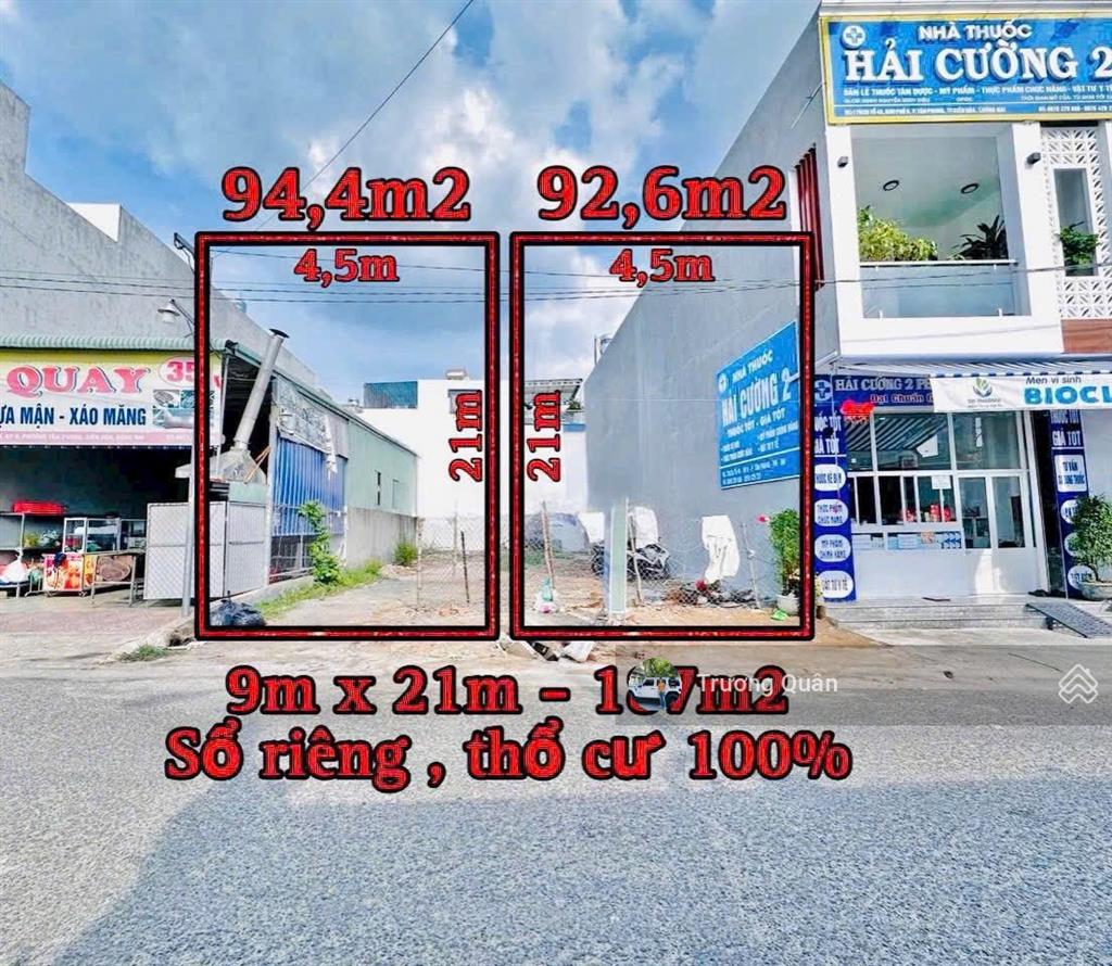 Bán 2 lô liền kề mặt tiền kinh doanh  hẻm 179 nguyễn văn tiên vào chỉ 1 xẹc