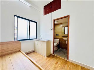 Phòng mới 25m2, có cửa sổ thoáng mát, kệ bếp, full nội thất gần đh văn lang, công nghiệp