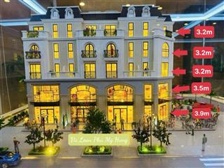Nhà phố thương mại 2 mặt tiền, xây 5 tầng  dt 6x20m tại dự án kđt hồng hạc city phú mỹ hưng