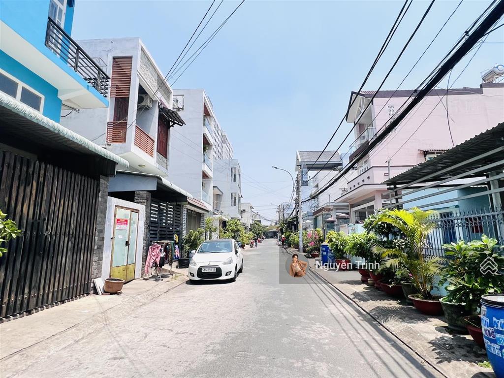 Nhà mặt tiền 1t 1l kd tốt, đường rộng 8m, ngang 5,2m khu an ninh, dân trí. gần đường kha vạn cân