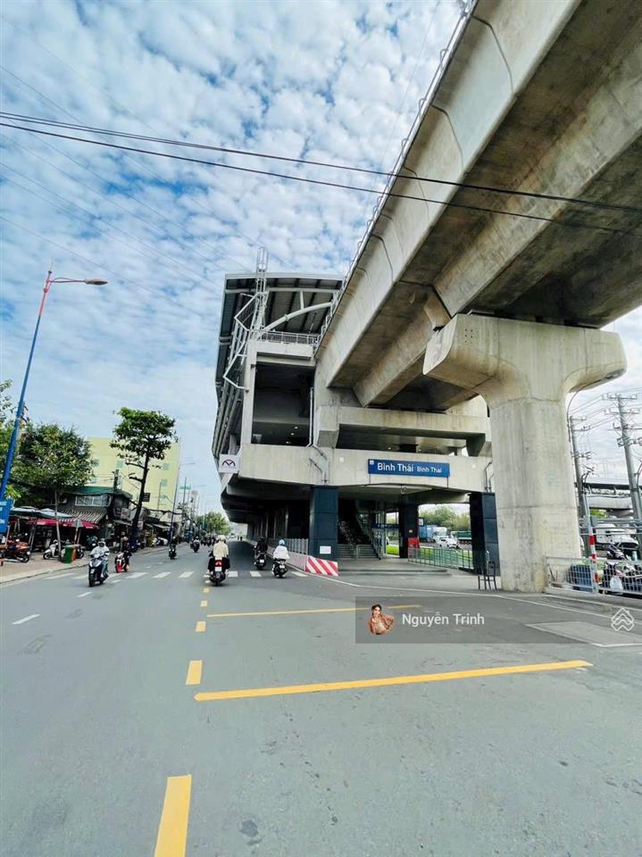 Bán đất vị trí đắt địa ngay ga metro bình thái 20m khu vip120m ngang 7m vuông vức, dân trí cao.