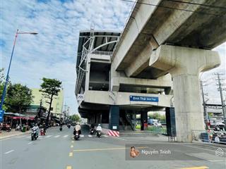 Bán đất vị trí đắt địa ngay ga metro bình thái 20m  khu vip120m ngang 7m vuông vức, dân trí cao.