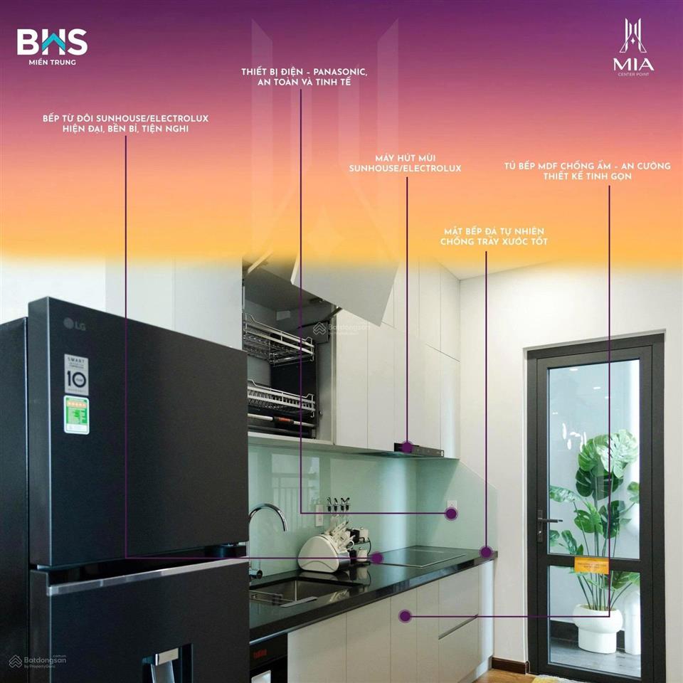 Chỉ 2,8 tỷ (100%) sở hữu căn 2pn liền kề trung tâm thương mại mega market mia center point