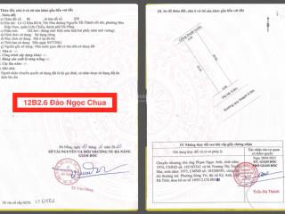 Bán đất tại đào ngọc chua, 2,83 tỷ, 102,5 m2, giá ưu đãi, q liên chiểu, đà nẵng