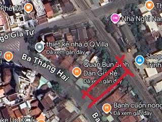 Cần tiền du học, bán 380m2 đất mt 3 tháng 2, ngang 12,5m gần sân bay tiện xây ở vừa kinh doanh