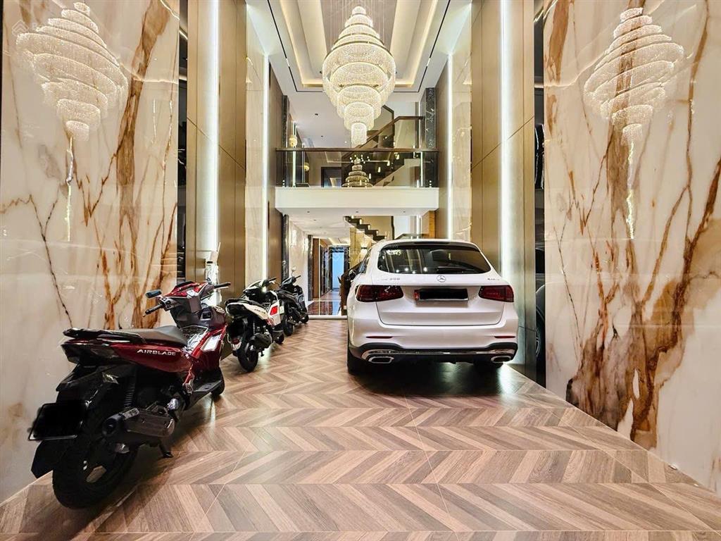 Mtkd 4x25, 7 tầng, thang máy, full nt, mới xây gần cv làng hoa, chỉ 15,x tỷ